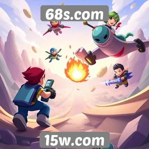 68s.com apresenta nova linha de jogos para mobile